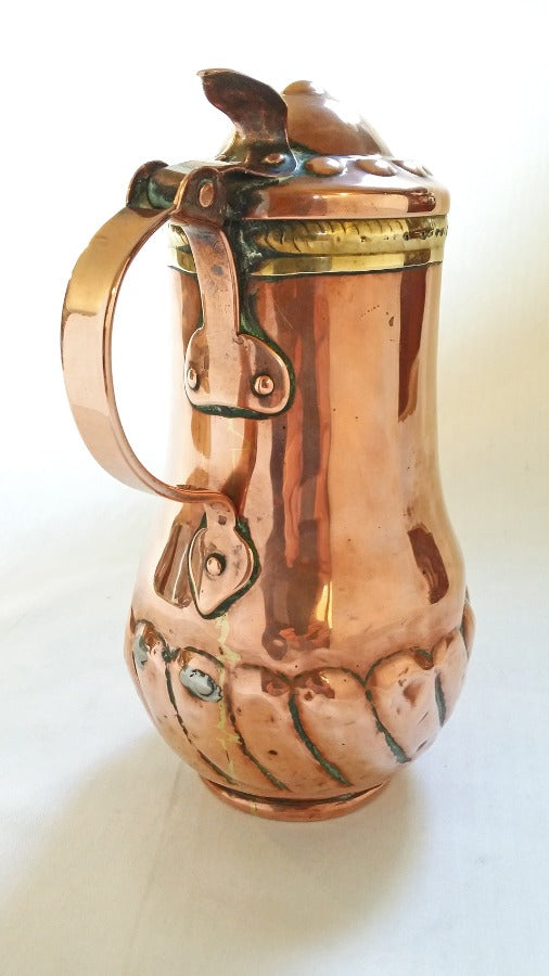 18thC Copper Drinking Vessel