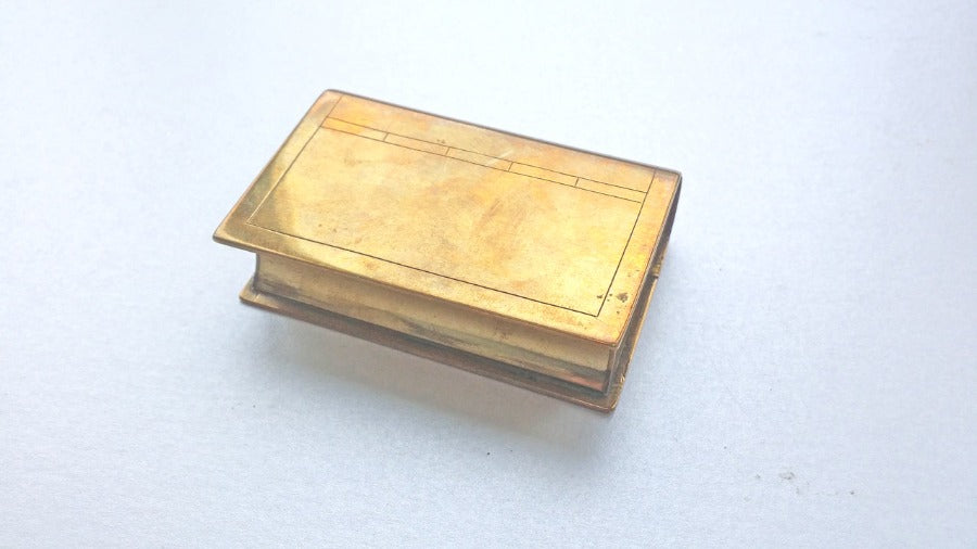 Brass Vesta / Match Case Box