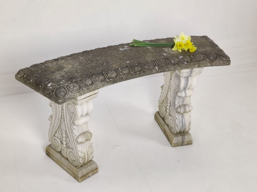 Marble Garden Seat