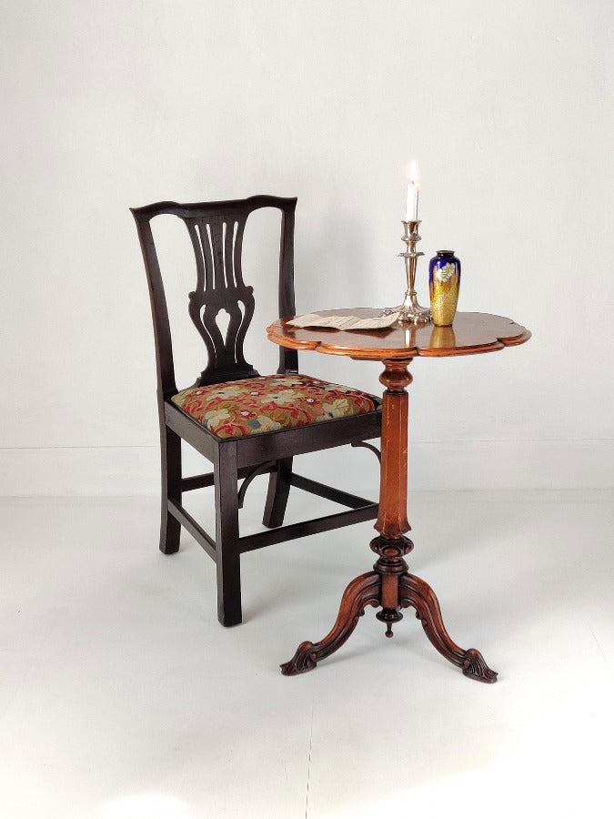Victorian Side Table - Walnut