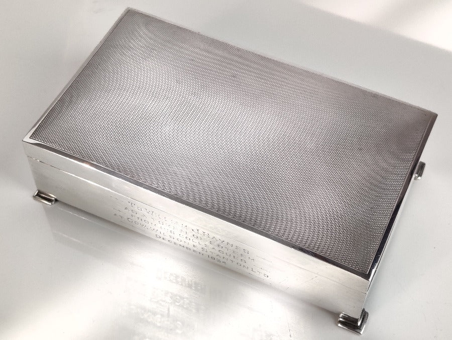 Solid Silver Box - London 1934