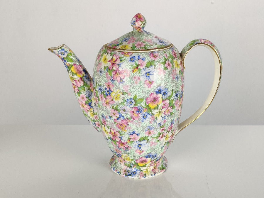 Coffee Set - Royal Winton Chintz