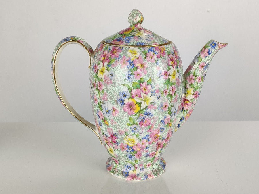 Coffee Set - Royal Winton Chintz