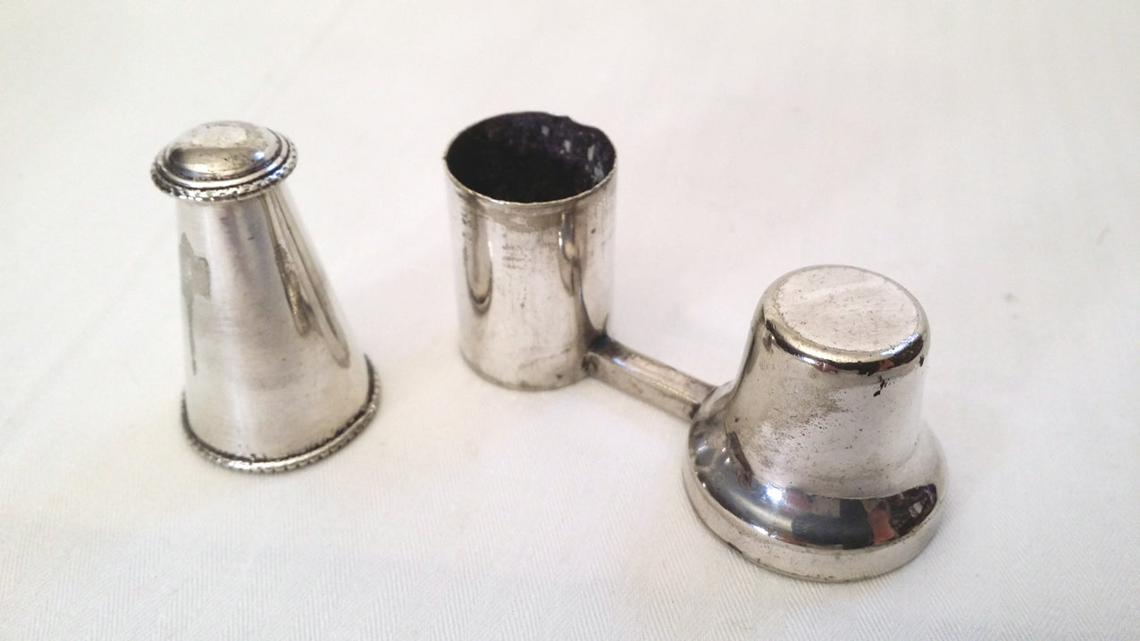 Silver plate Chamberstick - Candlestick