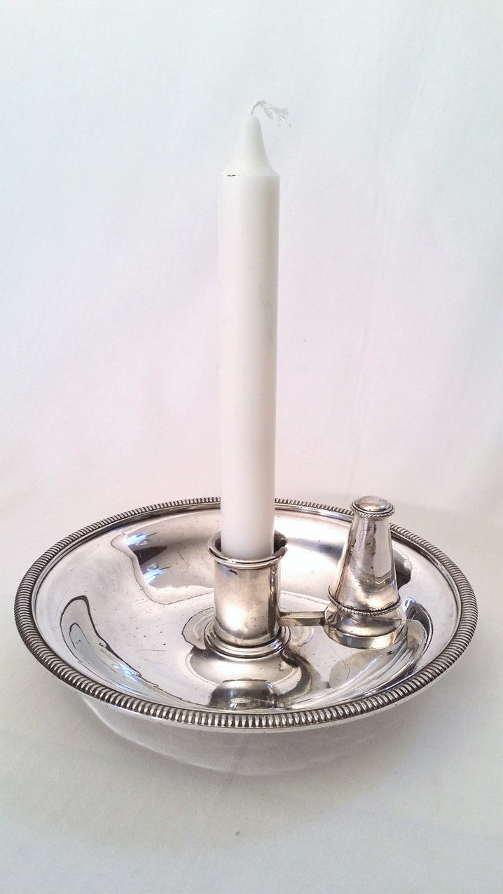 silverplate chamberstick