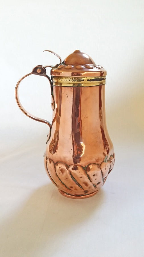 18thC Copper Drinking Vessel