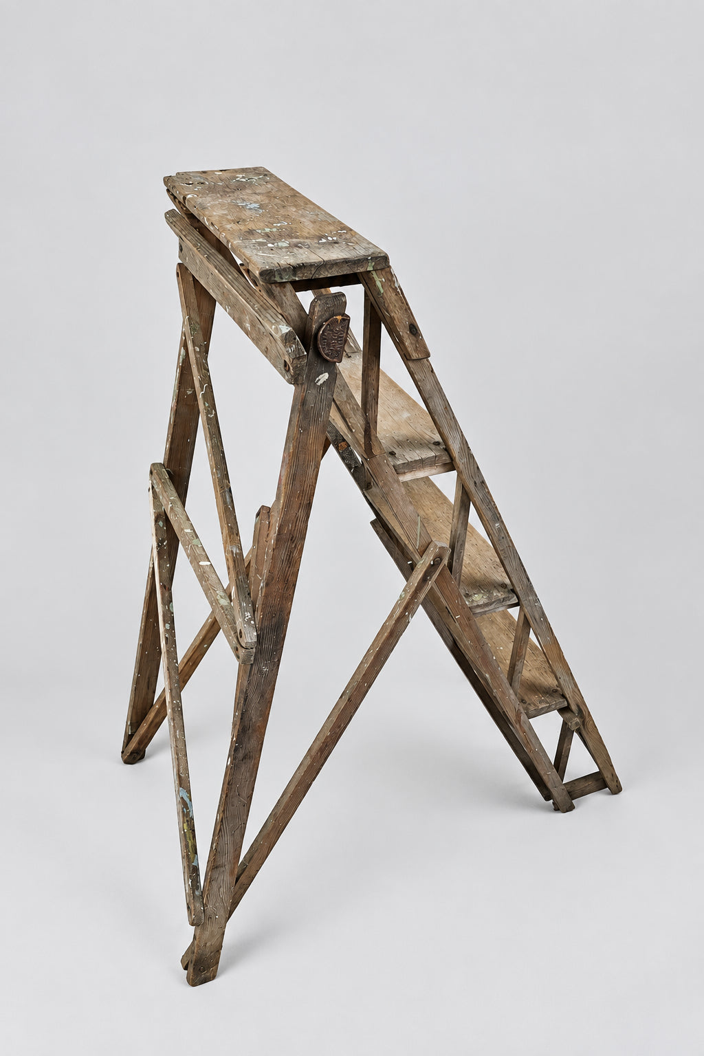 Hatherley Patent library step-ladders