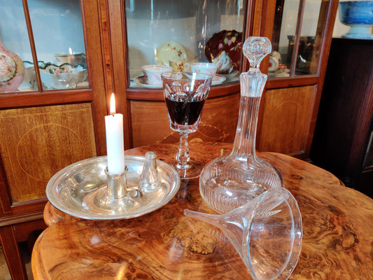 silver chamberstick