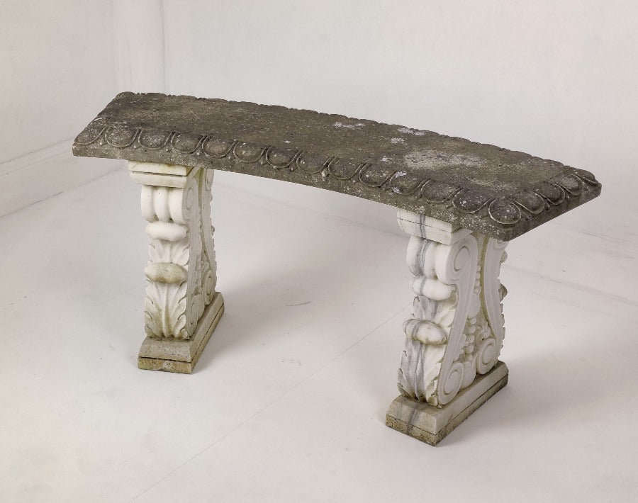 Marble Garden Seat