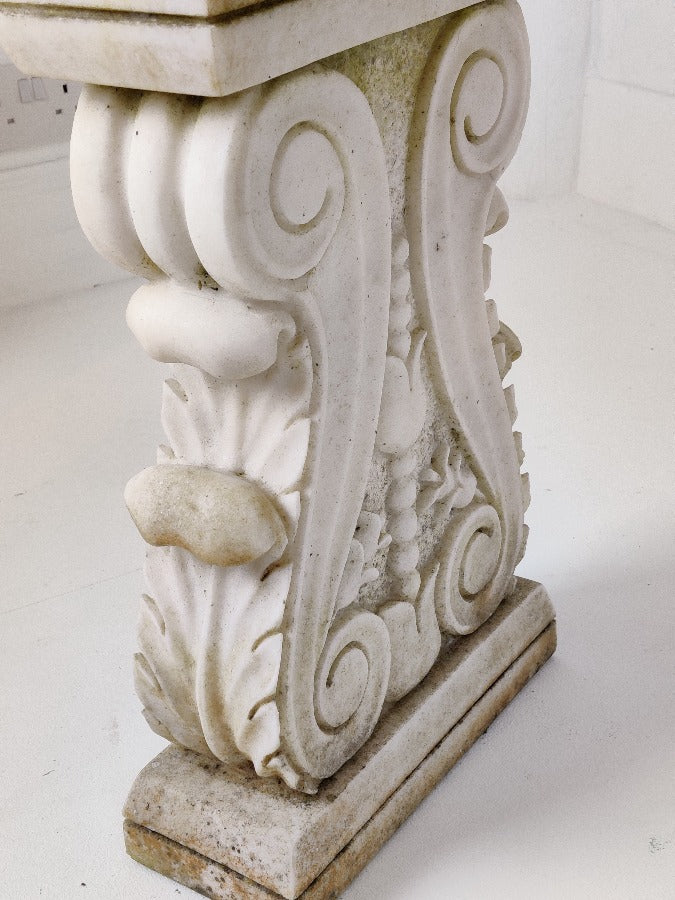 Marble Garden Seat