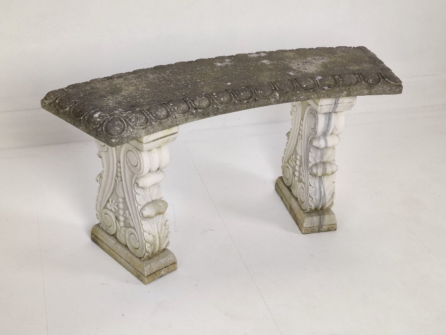 Marble Garden Seat