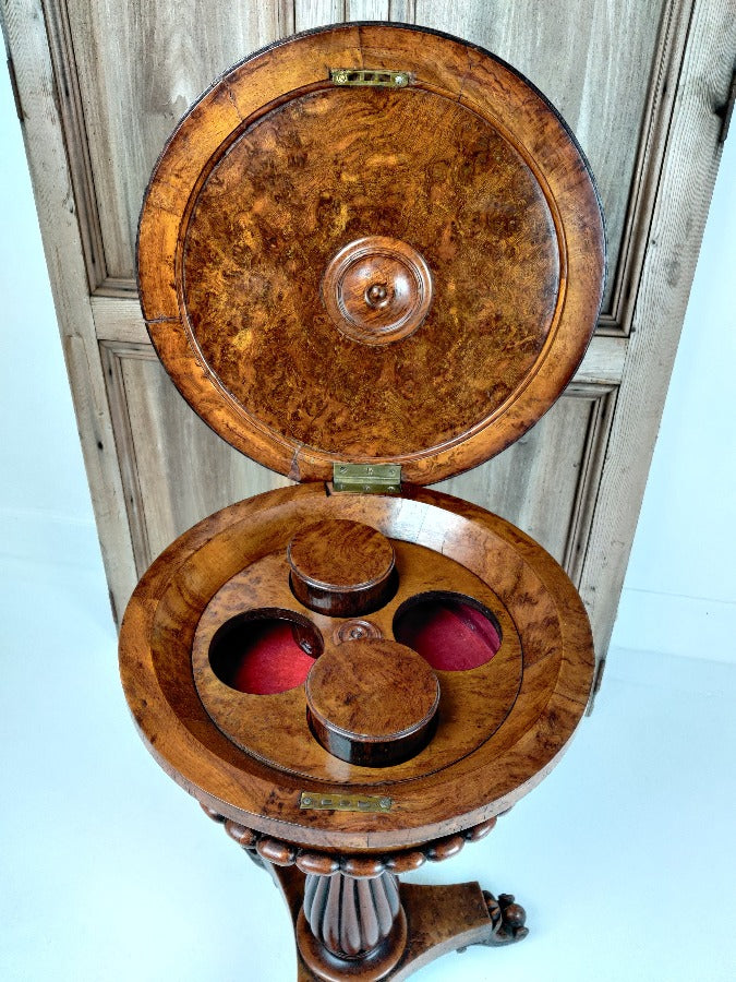 Regency Pollard Oak Teapoy